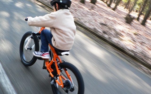 自転車に乗れるようにしてあげたい。